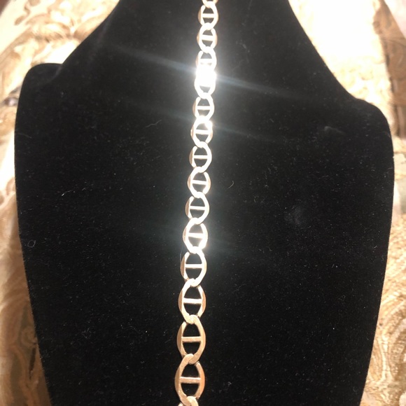 💕HP💕Zales 10K Mariner Chain Link Bracelet - Picture 4 of 4